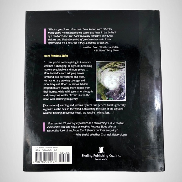 Restless Skies: The Ultimate Weather Book Douglas, Paul Hardcover - Picture 6 of 6